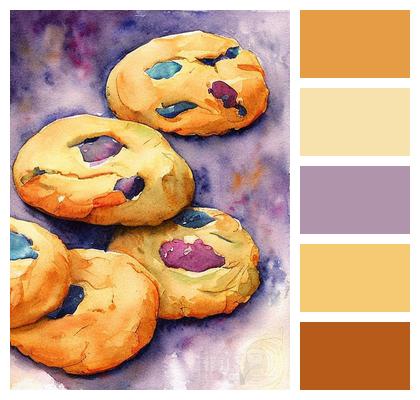 Cookies Ai Generated Fruit Cookies Image